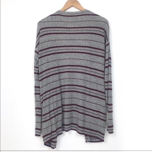 Muddy Stripe Cardigan Sz M - Picture 4 of 7